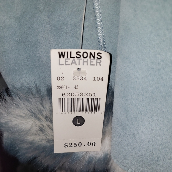 Wilsons Leather jacket with faux fur - Picture 5 of 5